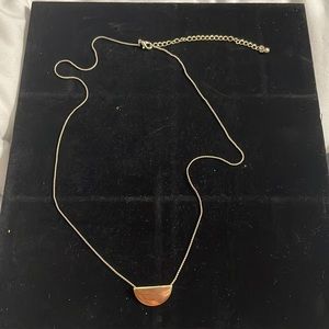 Geometric necklace